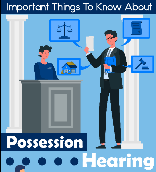 Important Things To Know About Possession Hearing - Infograph